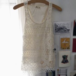Urban Outfitters - crochet tank top